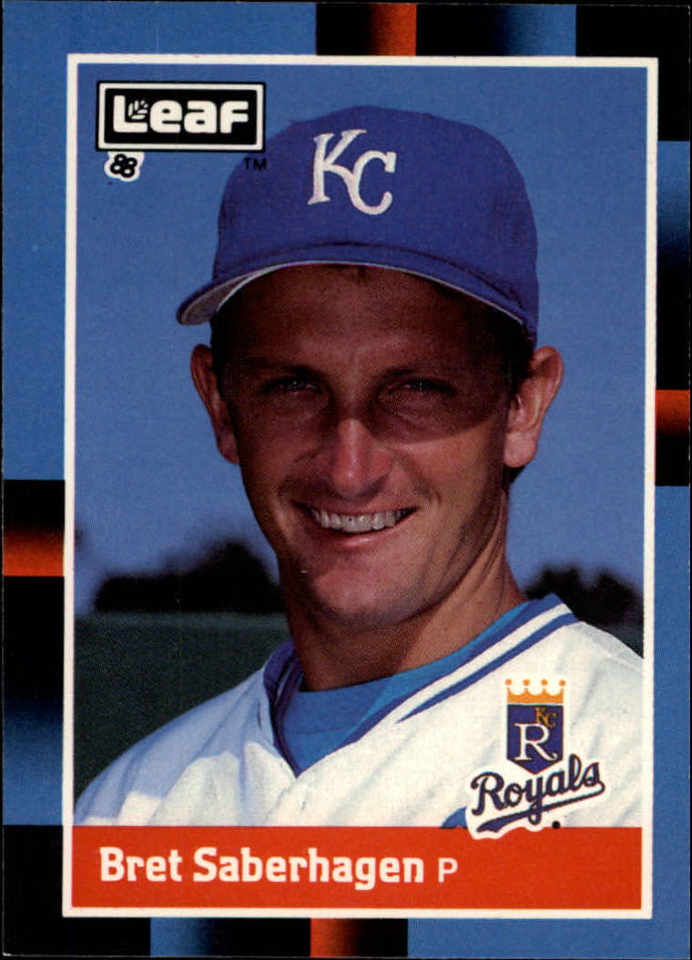1988 Leaf/Donruss Baseball Cards       068      Bret Saberhagen